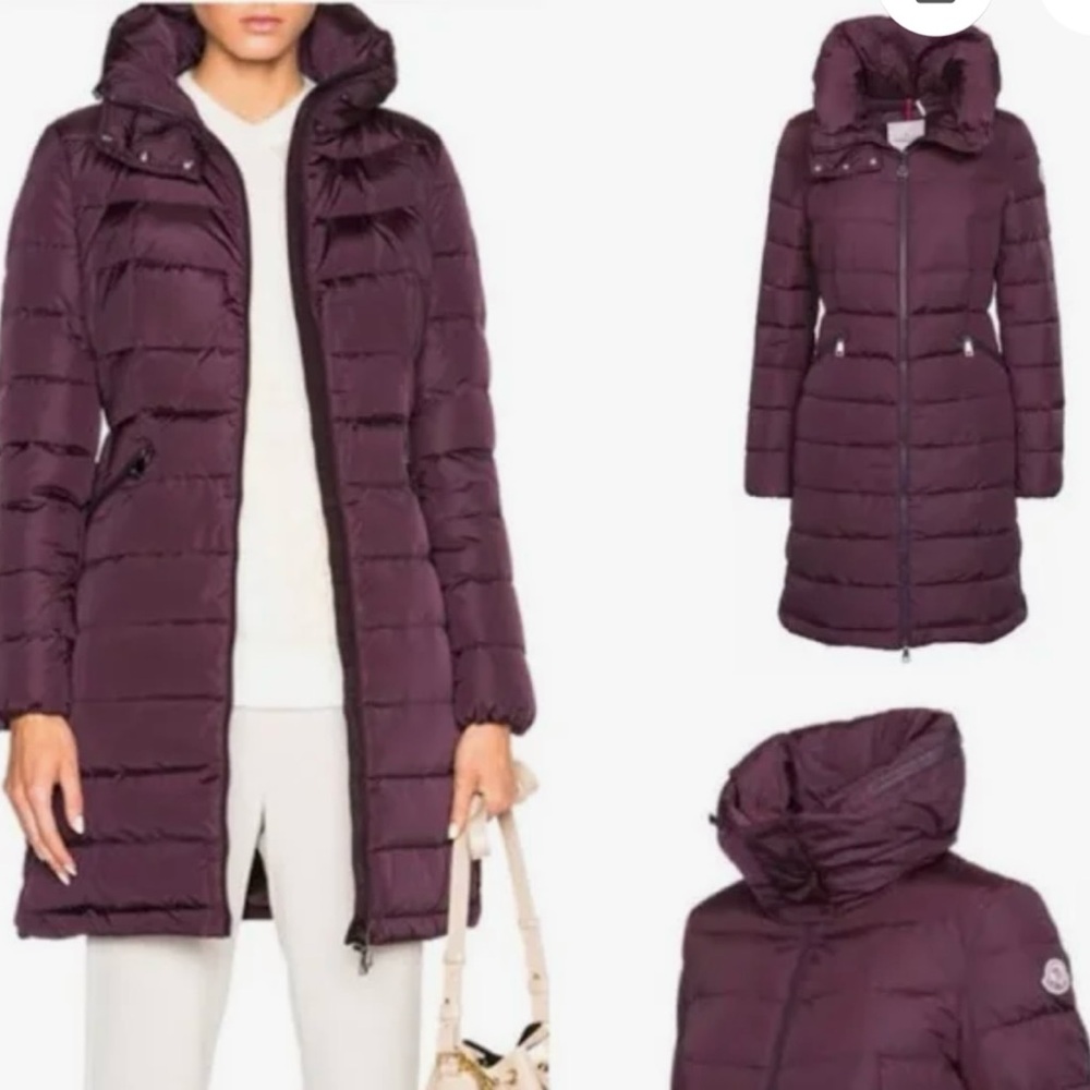 Moncler Flammette Down Coat